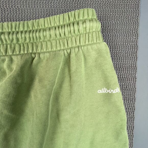 Allbirds Green Sweat Shorts Men’s Large Sustainable Athleisure Lounge Wear - Picture 3 of 6
